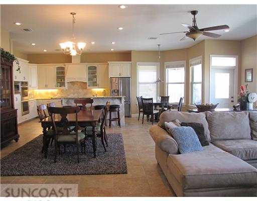 Redington Shores home for sale with open great room plan on the water